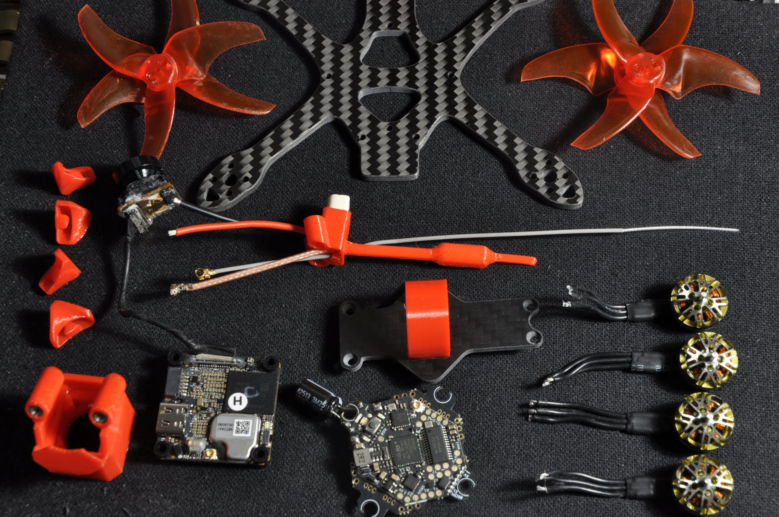 Tout le matériel pour le build